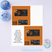 2ハーシーの大きなバーラッパ甘い16オレンジ チラシ (シングル)