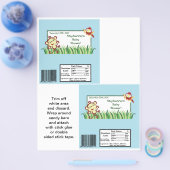 2ハーシーの大きなバーラッパ雨林ジャングル チラシ (シングル)