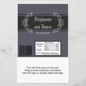 2ハーシーの大きなバーラッパ黒いネクタイ事件 (正面)