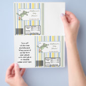 2ハーシーの大きなバーラッパLeap Frog Turtle Bee チラシ (手)