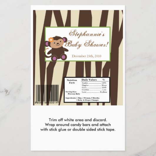 2ハーシーの大バーラッパJacana Purple Animal チラシ (正面)