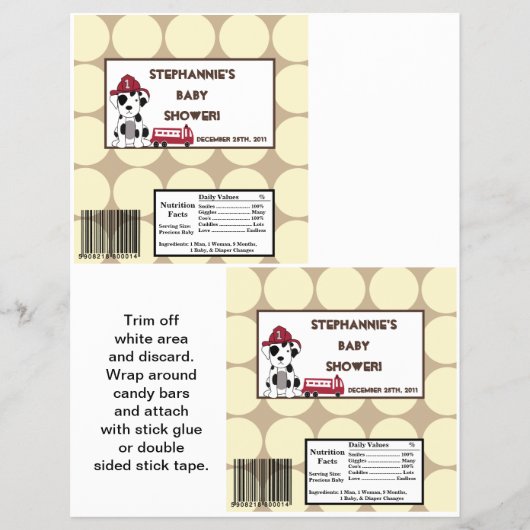 2ハーシーの大バーラッパNojo消防車 チラシ (正面)