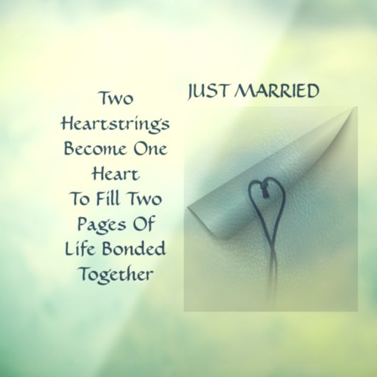 2ハートストリング2ページ1ライフ結婚ズ鏡自動 ウィンドウサイン (シート3)