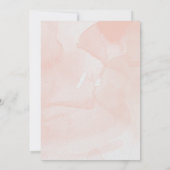 2ハートワンジャーニー |ピンク結婚式招待状 招待状 (裏面)