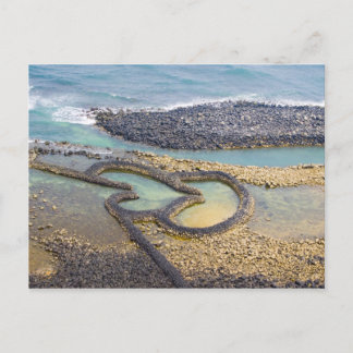 2ハート ポストカード