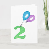 2バルーン カード (正面)