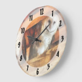 2バーンフール ラージ壁時計 (傾斜)