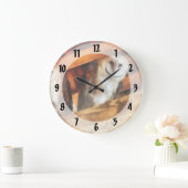 2バーンフール ラージ壁時計 (ホーム)