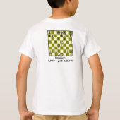 2パズルのチェスの仲間#2 Tシャツ (裏面)