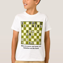 2パズルのチェスの仲間#2 Tシャツ