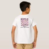 2パズルのチェスの仲間#3 Tシャツ (裏面フル)