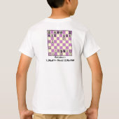 2パズルのチェスの仲間#3 Tシャツ (裏面)