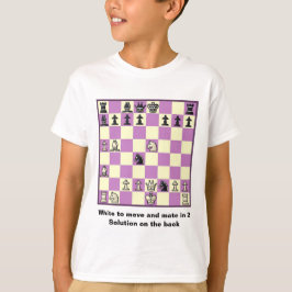 2パズルのチェスの仲間#3 Tシャツ