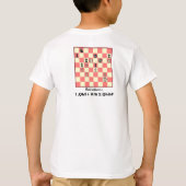 2パズルのチェスの仲間#4 Tシャツ (裏面)