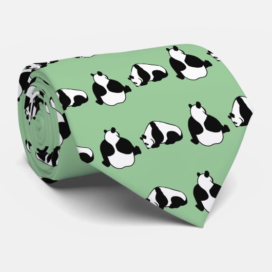 2パンダ ネクタイ (ロール)