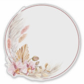 2パンパカスタムスの芝生ラウンド シール (正面)