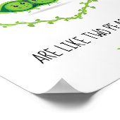 2パーソナライズされた人の男性カップル ポスター (角)