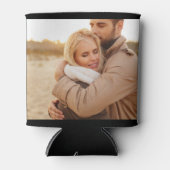 2パーソナライズされた写真テンプレート両面缶Coo 缶クーラー (正面)