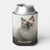 2パーソナライズされた写真テンプレート両面缶Coo 缶クーラー (缶正面)