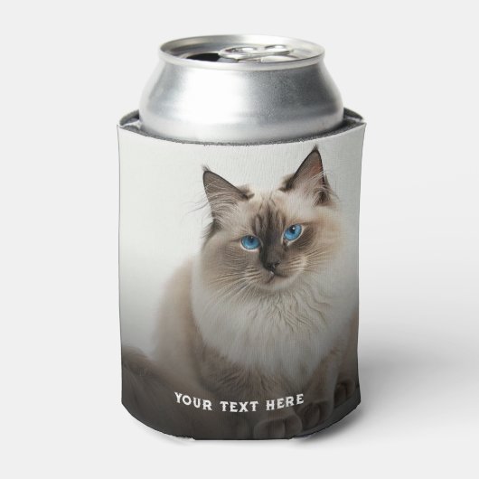2パーソナライズされた写真テンプレート両面缶Coo 缶クーラー (缶正面)