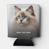 2パーソナライズされた写真テンプレート両面缶Coo 缶クーラー (裏面)