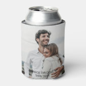 2パーソナライズされた写真テンプレート両面 缶クーラー (缶正面)