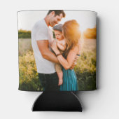 2パーソナライズされた写真テンプレート両面 缶クーラー (裏面)