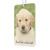 2パーソナライズされた写真テンプレート、カスタム文字、車 カーエアーフレッシュナー (左)