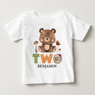 2パーソナライズされた歳の誕生日 ベビーTシャツ