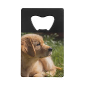 2パーソナライズされた犬の写真非常に便利な小さな贈り物 クレジットカード栓抜き (裏面)