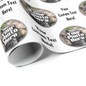 2パーソナライズされた – 写真ラッピング紙 ラッピングペーパー (ロールコーナー)