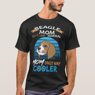 2ビーグルママ クーラー ビーグル Tシャツ