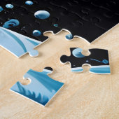 2ピットブルズポートレート ジグソーパズル (側面)