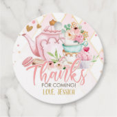 2ピンクパーティー醸造パーティー用ティーフローラ フェイバータグ (正面)