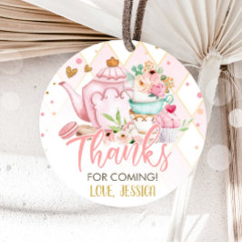 2ピンクパーティー醸造パーティー用ティーフローラ フェイバータグ