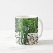 2ピーコックガーデンフォトホワイトマグカップ コーヒーマグカップ (正面右)
