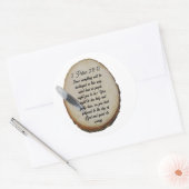 2ピーター3:11-12 ラウンドシール (封筒)