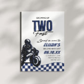 2ファストボーイズモータークロスダートバイク誕生日 招待状