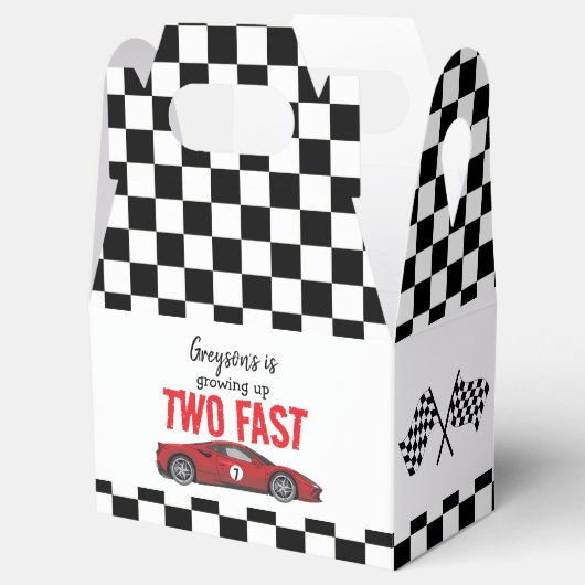 2ファストレースカーボーイ2nd誕生日パーティー フェイバーボックス (オープン)