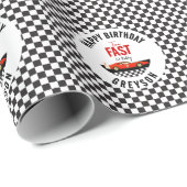 2ファストレースカーボーイ2nd誕生日パーティー ラッピングペーパー (ロールコーナー)