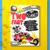 2ファストレースカーボーイ2nd誕生日パーティー 招待状