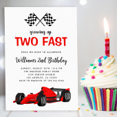 2ファストレースカーボーイ2nd誕生日パーティー 招待状
