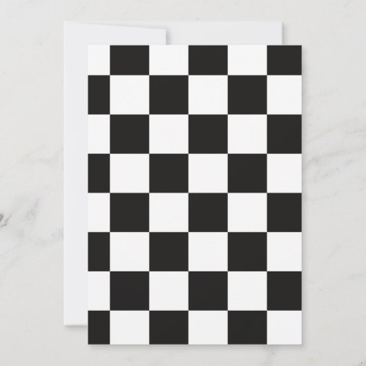 2ファストレースカーボーイ2nd誕生日パーティー 招待状 (裏面)