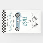 2ファストレースカーボーイ2nd誕生日パーティー 横断幕 (横)