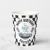 2ファストレースカーボーイ2nd誕生日パーティー 紙コップ (裏面)