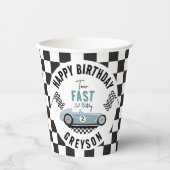 2ファストレースカーボーイ2nd誕生日パーティー 紙コップ (正面)