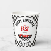 2ファストレースカーボーイ2nd誕生日パーティー 紙コップ (正面)