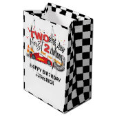 2ファストレースカーレッド誕生日 ミディアムペーパーバッグ (裏面アングル)