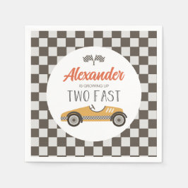 2ファストレースカー誕生日 スタンダードカクテルナプキン