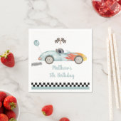 2ファストレースカー誕生日 スタンダードカクテルナプキン (インサイチュ)